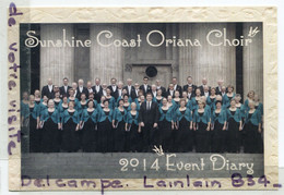 - Sunshine Coast Oriana Choir - 2014 Event Diary, Belles Couleurs, Détails Des Concerts, TTBE, Rare, Scans. - Sunshine Coast