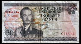 # # # Banknote Luxembourg (Luxemburg) 50 Francs # # # - Luxembourg