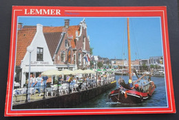 Lemmer - Oudesluis - Copyright Van Leer's Fotodrukindustrie Amsterdam -  '91 - Lemmer