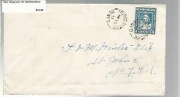 36131 ) Canada Newfoundland Cover Postal History - 1908-1947