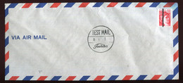 FRANCE - ESSAI AUTOMATION SUR SABINE  N° 1972, BARRE NOIRE , PAR TEST MAIL TOSHIBA - Covers & Documents