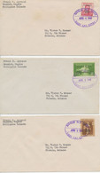 PHILIPPINEN 1945, Victory Commonwealth A. 11 Kab.-FDC's Mit "BACALOD POST OFFICE - AUG 1 1945 - FIRST DAY COVER"-EST - Filippijnen