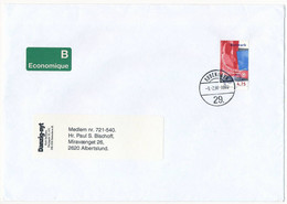 Mi 1172 Solo Cover / Nurse - 9 February 1998 København 29 - Storia Postale