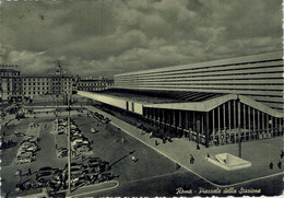 ROMA - Piazzale Della Stazione (Termini) - VIAGGIATA NEL 1955 - Rif. 1574 PI - Stazione Termini