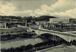 ROMA - Foro Italico - Ponte Duca D'Aosta - VIAGGIATA NEL 1958 - Rif. 1576 PI - Estadios E Instalaciones Deportivas