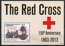 Grenadines Saint Vincent 2013 Red Cross MNH Souvenir Sheet - Central America