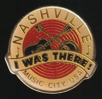 74734-Pin's.Tennessee . Nashville Vibre Au Son De La Country - Musique