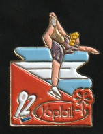 74737-Pin's.Yoplait,Patinage.Jeux Olympiques. - Kunstschaatsen