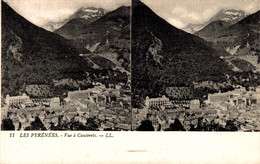 N°31204 Z -cpa Stéréoscopique -Les Pyrénées -vue à Cauterets- - Cartes Stéréoscopiques