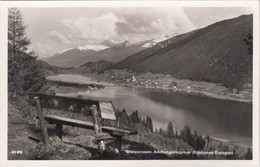 B4503) WEISSENSEE - Schöne Ansicht Vom Bankerl 1956 - Weissensee