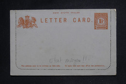 NEW SOUTH WALES - Entier Postal Non Circulé- L 126132 - Covers & Documents