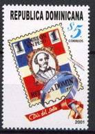 REPUBLICA DOMINICANA DIA DEL SELLO STAMP DAY - Dominican Republic