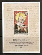 RELIGION HOLY MEN ST SAINT SANTA BIRGITTA BRIDGET BRIGIDA SWEDEN SUEDE SCHWEDEN 2003 MNH - Theologians