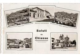 ZWITZERLAND-SCHWEIZ-SUISSE-SVIZZERA-CHIASSO-SALUTI (5 IMMAGINI) - VG FP - C7457 - Chiasso