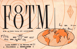 CARTE / F8TM / F8OQ / PALAISEAU - Altri & Non Classificati