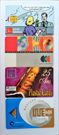 4 Pcs  Different   Phonecard - Collections