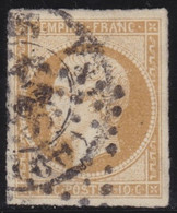 France   .   Y&T    .    13 B     .     O    .      Oblitéré   .    /    .   Cancelled - 1853-1860 Napoléon III