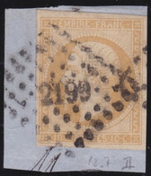 France   .   Y&T    .    13 A Sur Papier     .     O    .      Oblitéré   .    /    .   Cancelled - 1853-1860 Napoléon III.