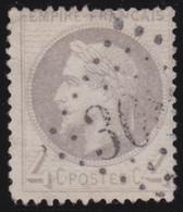 France   .   Y&T    .   27 (2 Scans)      .     O    .      Oblitéré   .    /    .   Cancelled - 1863-1870 Napoleon III With Laurels
