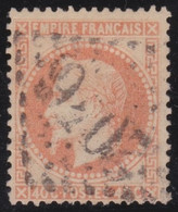 France   .   Y&T    .    31       .     O    .      Oblitéré   .    /    .   Cancelled - 1863-1870 Napoléon III Lauré
