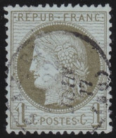 France   .   Y&T    .    50    .     O    .      Oblitéré   .    /    .   Cancelled - 1871-1875 Cérès