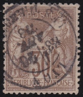 France   .   Y&T    .    69    .     O    .      Oblitéré   .    /    .   Cancelled - 1876-1878 Sage (Tipo I)