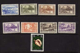 Nouvelles-Hebrides (1953-72)  -   Paysages  - Neufs**/* - Unused Stamps