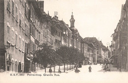 Porrentruy Grande Rue 1921 - Porrentruy