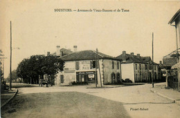 Soustons * Hôtel De La Paix Et Epicerie Parisienne , Avenues De Vieux Boucau Et De Tosse - Soustons
