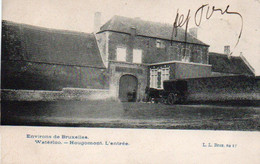 Waterloo   Hougemont L'entrée  Charette  Voyagé En 1907 - Waterloo