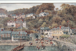 CLOVELLY FROM THE QUAY  . A.R. QUINTON - Clovelly