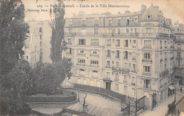 75 - PARIS - AUTEUIL - Enrée De La Villa Montmorency. - Arrondissement: 16