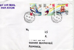 INDIA: SPORTS On Circulated Cover - Registered Shipping! - Usados