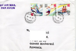 INDIA: SPORTS On Circulated Cover - Registered Shipping! - Oblitérés