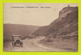 81 DOURGNE Route D'Arfons La Montagne Noire VOIR ZOOM Belle Auto Ancienne En 1938 VOIR DOS - Dourgne