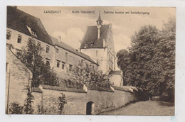 8300 LANDSHUT, Burg Trausnitz, östl. Ansicht - Landshut