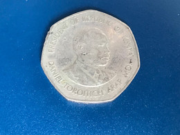 Münze Münzen Umlaufmünze Kenia 5 Shilling 1985 - Kenya