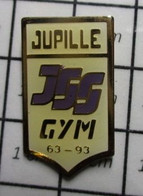 1622 Pin's Pins / Beau Et Rare / THEME : SPORTS / CLUB GYMNASTIQUE JSS JUPILLE Ville Belge De Liège Située En Région Wal - Gymnastique