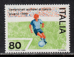 Italy 1980 Mi# 1693 ** MNH - European Soccer Championships - 1971-80:  Nuovi