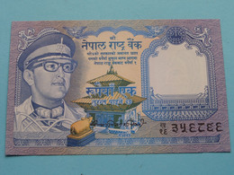 1 Rupee ( RE ) 1974 - NEPAL ( Voir / See > Scans ) UNC ! - Nepal