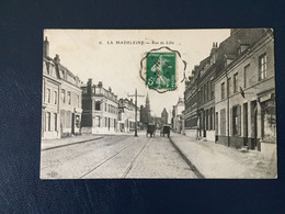 Carte Ancienne De LA MADELEINE : Rue De Lille, Cf Photos. - La Madeleine