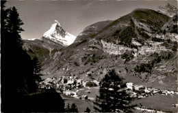 Delcampe - Zermatt Mit Matterhorn (15013) - Zermatt
