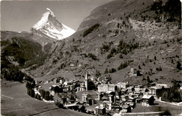 Delcampe - Zermatt Mit Matterhorn (10447) * 11. 9. 1959 - Zermatt
