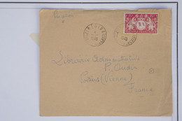 AZ9 GUYANNE   BELLE LETTRE 1949      POUR  POITIERS   FRANCE  + + AFFRANCH. INTERESSANT - Lettres & Documents