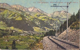 SUISSE - LOTSCHBERGBANH. BLICK AUF FRUTIGEN UND NIESEN - Frutigen