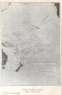 Nouvelle Calédonie  - Carte - Les Iles Du Pacifique - W. Henry CAPORN Warehouseman & Général Importer Rue Rivoli Nouméa - Nouvelle Calédonie