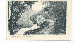 Scotland Postcard Loch Katrine Path By Loch Unused - Stirlingshire