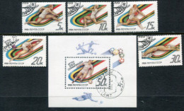 SOVIET UNION 1988 Olympic Games, Seoul Used  Michel 5840-44 - Used Stamps