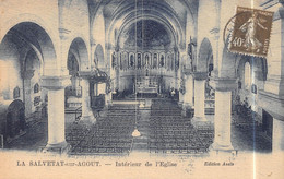 La SALVETAT-sur-AGOUT (Hérault) - Intérieur De L'Eglise - La Salvetat