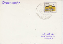 DDR 1977 15J DDR-Antarktisforschung Card Ca Erfurt 7-9-1977 (DD222) - Programmes Scientifiques